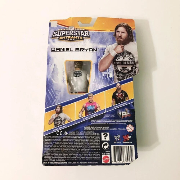 WWE 2014 Daniel Bryan Superstar Mattel Action Figure  Damaged Box - Picture 10 of 16